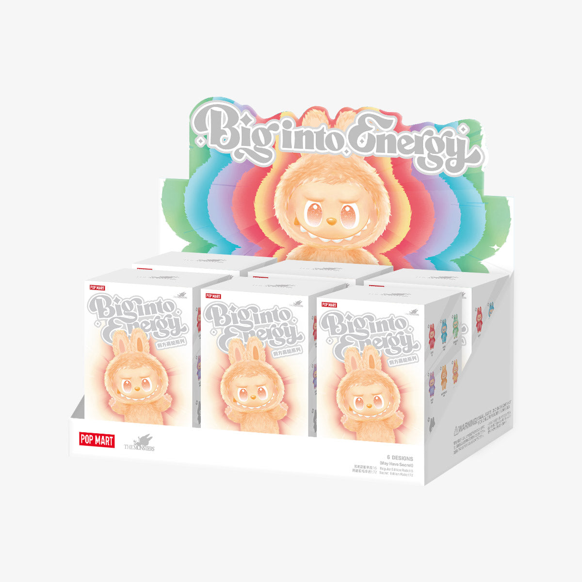 Pop Mart Labubu - Big into Energy Sealed Case (6 Blind Boxes)