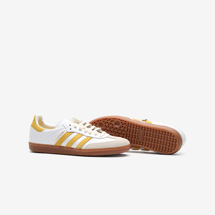 Adidas Samba OG Sporty & Rich White Bold Gold