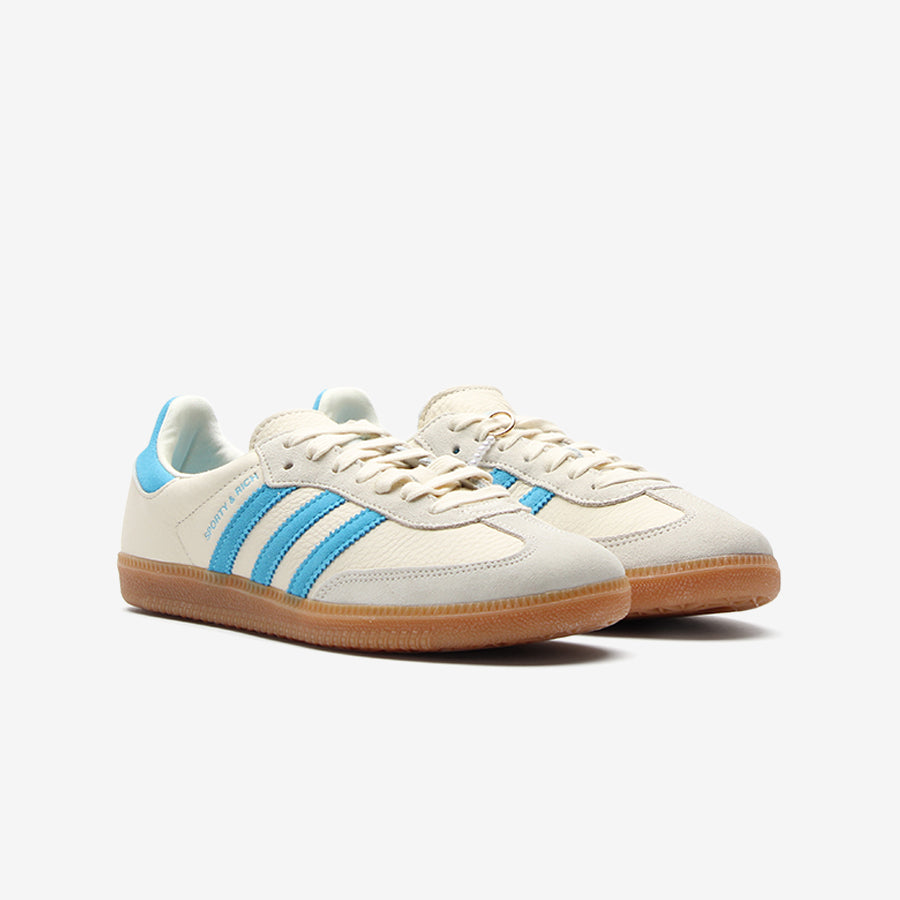 Adidas Samba OG Sporty & Rich Cream Blue