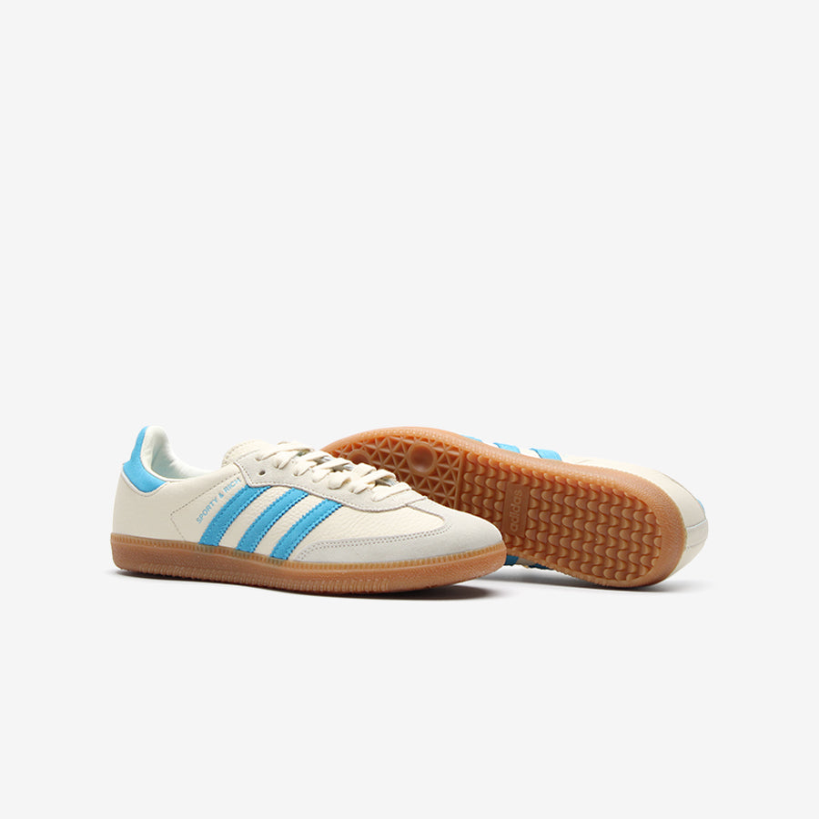 Adidas Samba OG Sporty & Rich Cream Blue