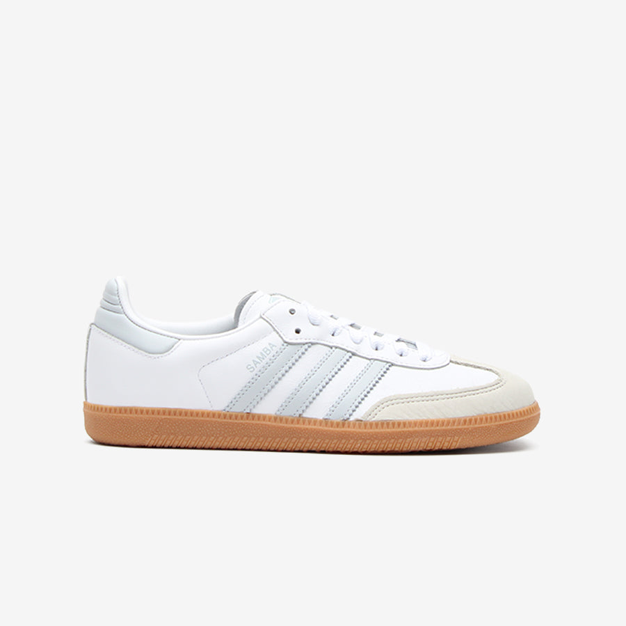 Adidas Samba OG White Halo Blue Gum