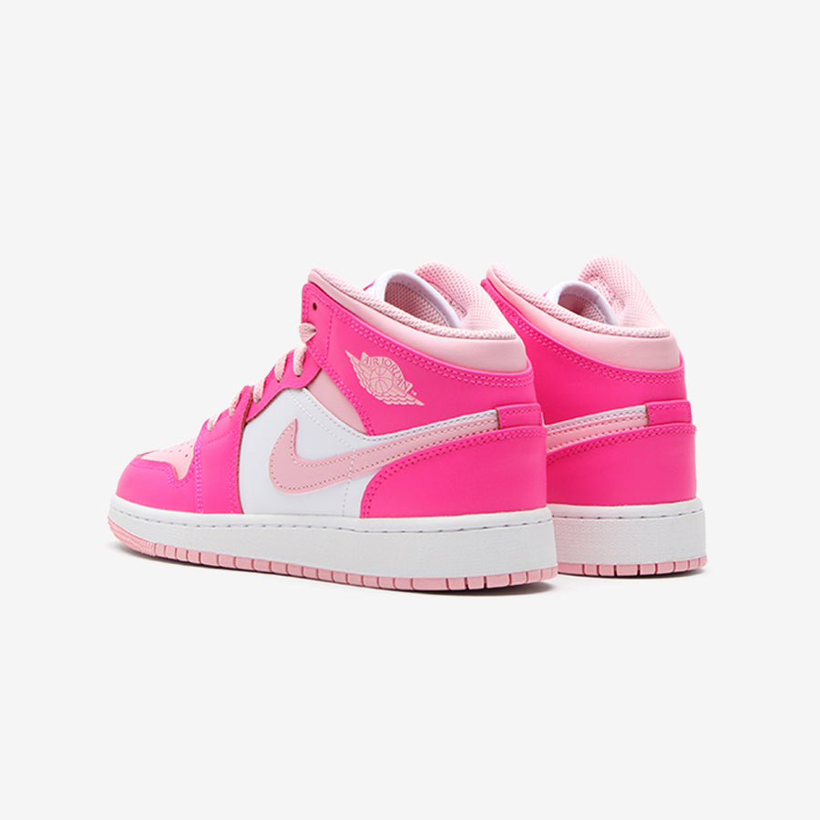 Nike Air Jordan 1 Mid Fierce Pink (GS)