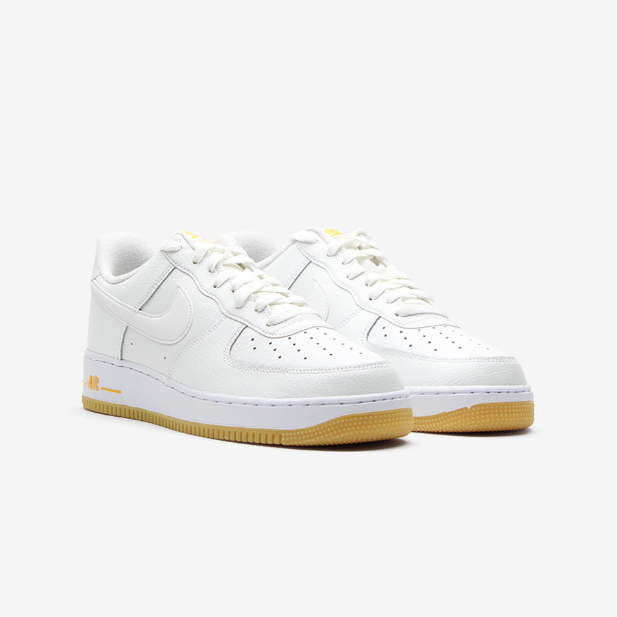 Nike Air Force 1 Low '07 White University Gold Gum