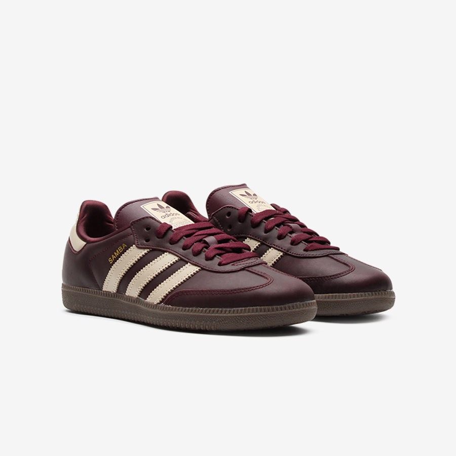 Adidas Samba OG Maroon Crystal Sand